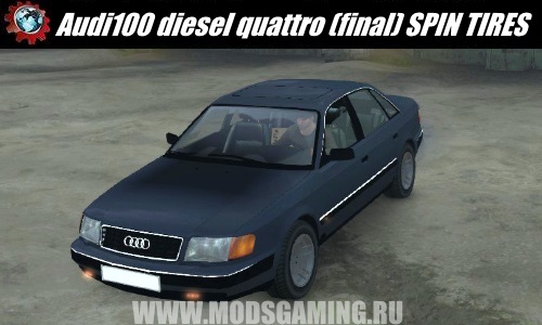 SPINTIRES download mod 100 diesel quattro Audi (final) for 03/03/16