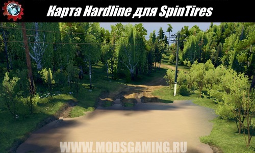 SpinTires download map mod Hardline