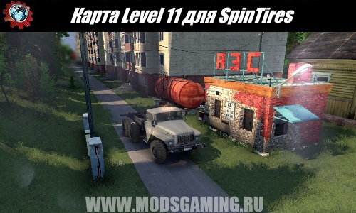 SpinTires download map mod Level 11