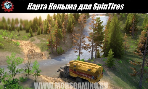 SpinTires download map mod Kolyma