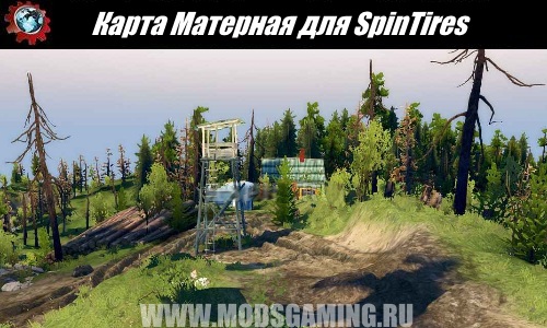 SpinTires download map mod Matern