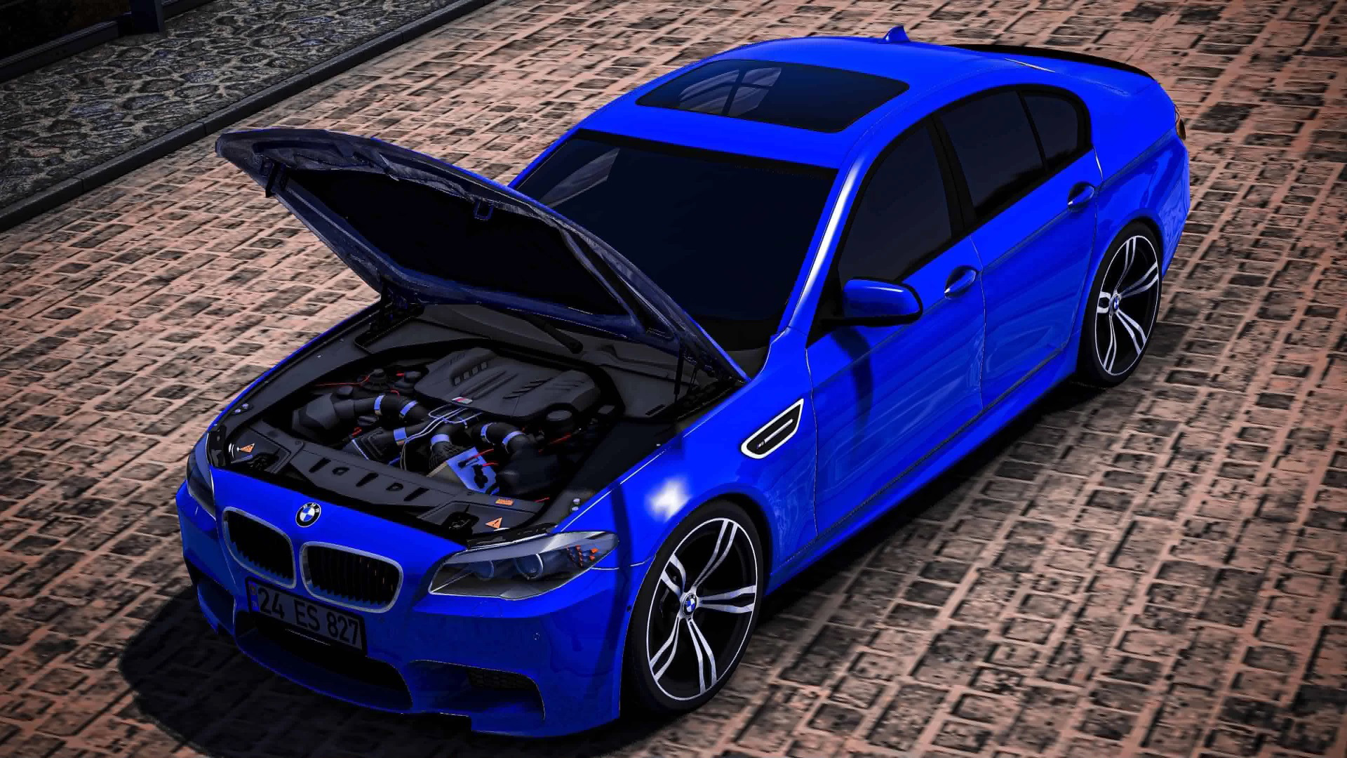 МОД BMW M5 F10 версия 1.3.1 (v1.43.x) для Euro Truck Simulator 2 - ETS 2  Легковые автомобили <!--if(Euro Truck Simulator 2)-->- Euro Truck Simulator  2<!--endif--> - Моды - MODSGAMING.RU - Моды для