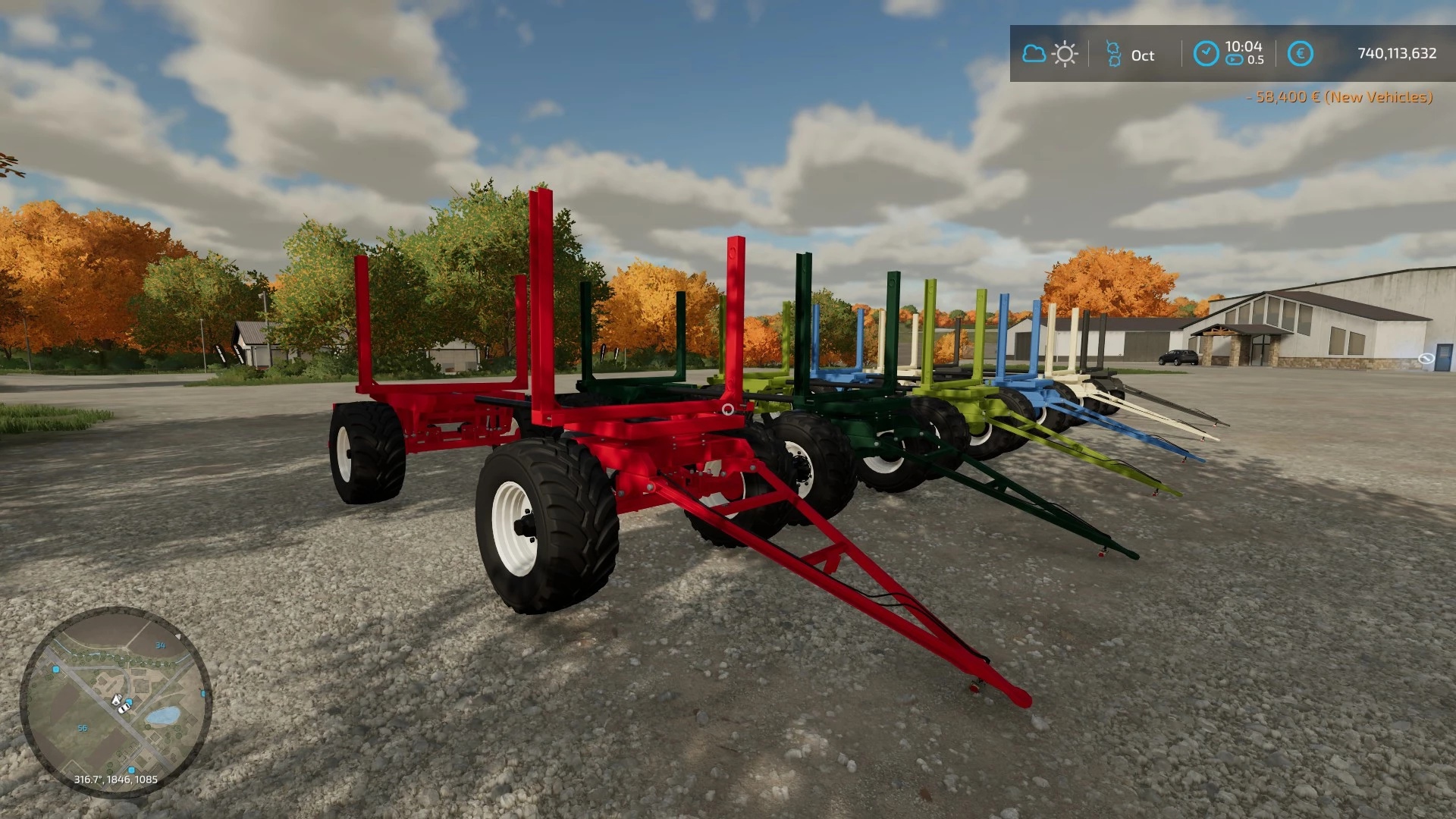 Moд Metaltech Langholz V1000 для Farming Simulator 2022 Fs 22 Лесозаготовка Farming 0655