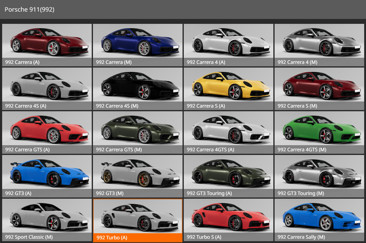 МОД Porsche 911/922 v1.0 Final ДЛЯ BEAMNG.DRIVE - BeamNG Машины  <!--if(BeamNG DRIVE)-->- BeamNG DRIVE<!--endif--> - Моды - MODSGAMING.RU -  Моды для FS 19, SpinTires, BeamNG, ETS2