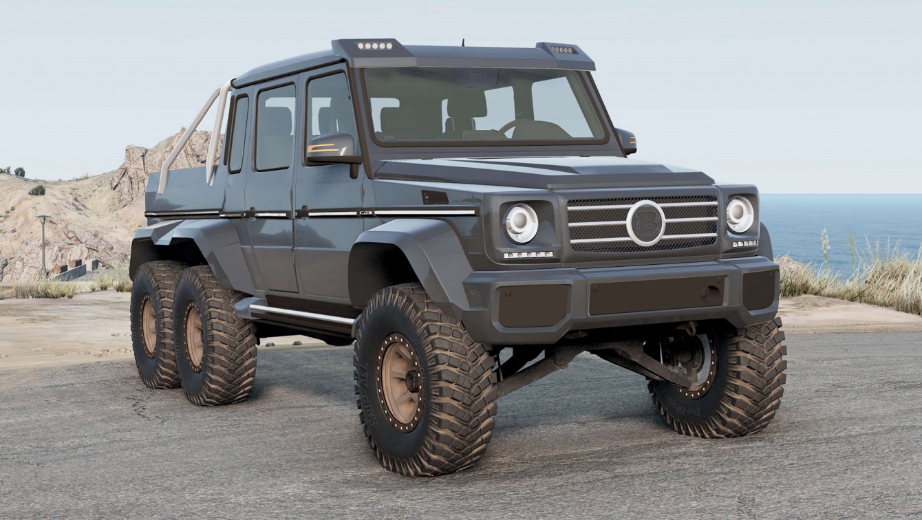 МОД АВТОМОБИЛЬ Brabus G 700 6x6 (W463) 2013 1.0 ДЛЯ BEAMNG.DRIVE - BeamNG  Машины <!--if(BeamNG DRIVE)-->- BeamNG DRIVE<!--endif--> - Моды -  MODSGAMING.RU - Моды для FS 19, SpinTires, BeamNG, ETS2