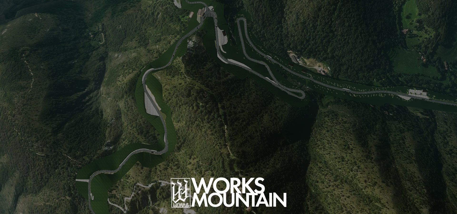 МОД карта FA Works Mountain ДЛЯ BEAMNG.DRIVE - BeamNG Карты - BeamNG