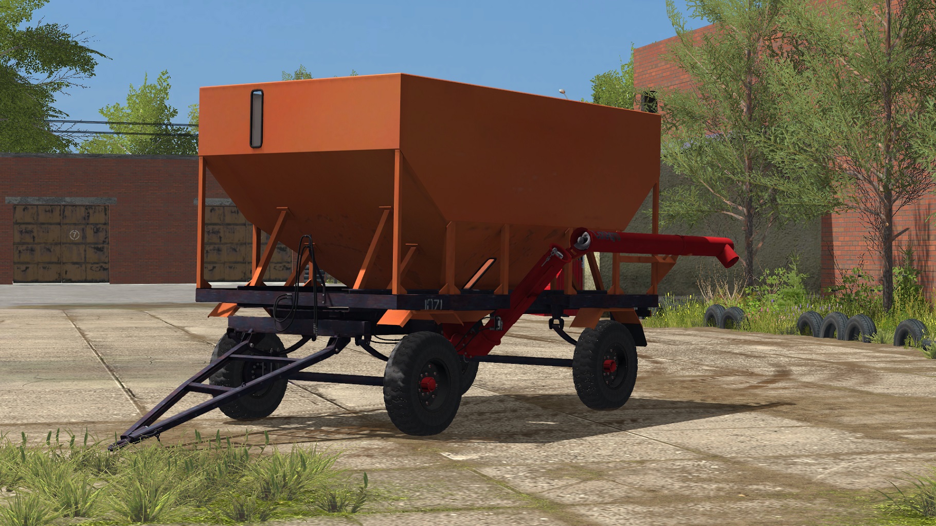 МОД 2ПТС-4 ПОГРУЗЧИК V1.0 ДЛЯ FARMING SIMULATOR 2017 thumbnail 5