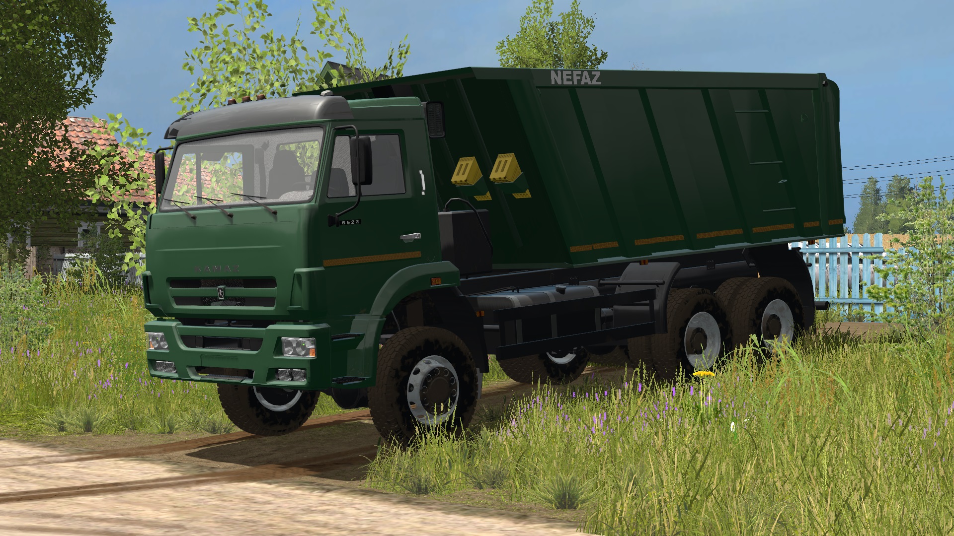 МОД ПАК КАМАЗ САМОСВАЛ V2.1 ДЛЯ FARMING SIMULATOR 2017 thumbnail 2