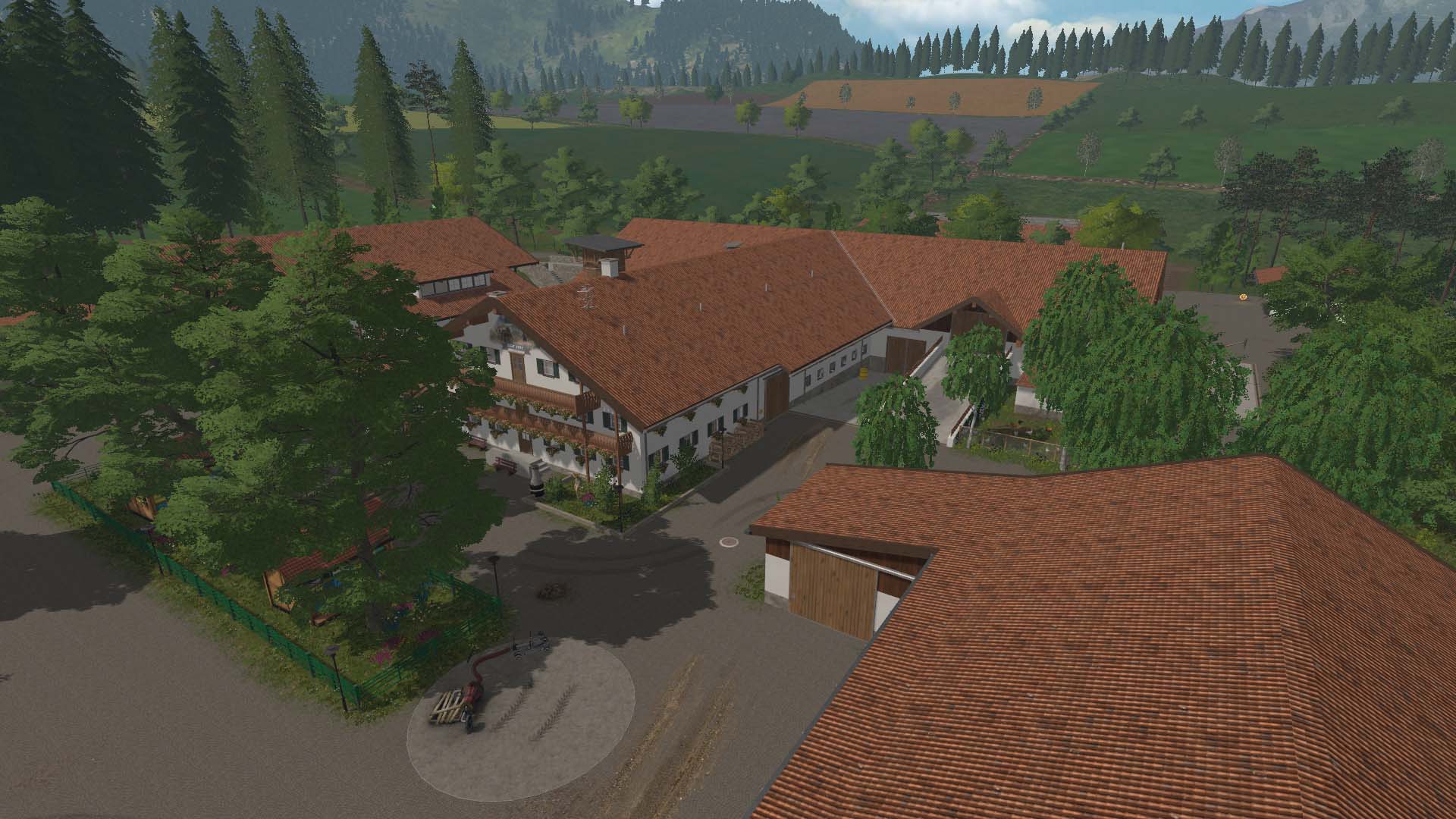 Мод КАРТА AMMERGAUER ALPEN V 1.2.0.0 ДЛЯ FARMING SIMULATOR 2017 thumbnail 3