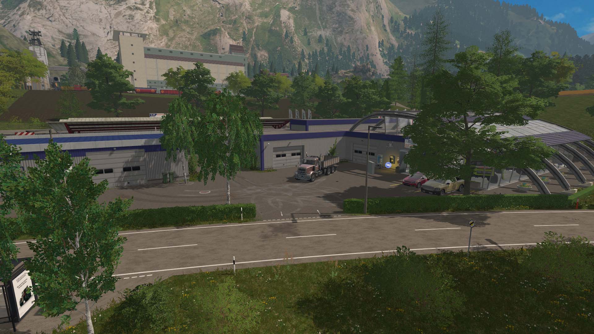 Мод КАРТА AMMERGAUER ALPEN V 1.2.0.0 ДЛЯ FARMING SIMULATOR 2017