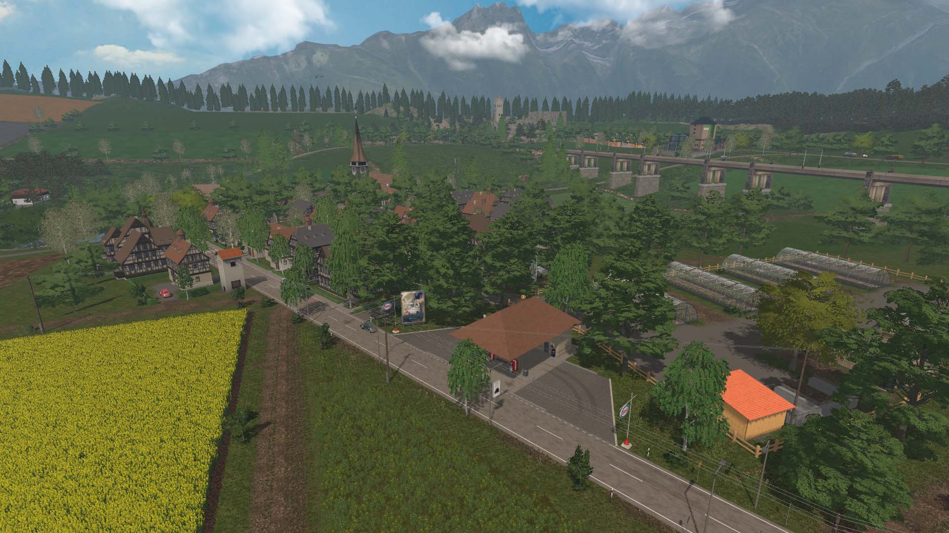 Мод КАРТА AMMERGAUER ALPEN V 1.2.0.0 ДЛЯ FARMING SIMULATOR 2017 thumbnail 2