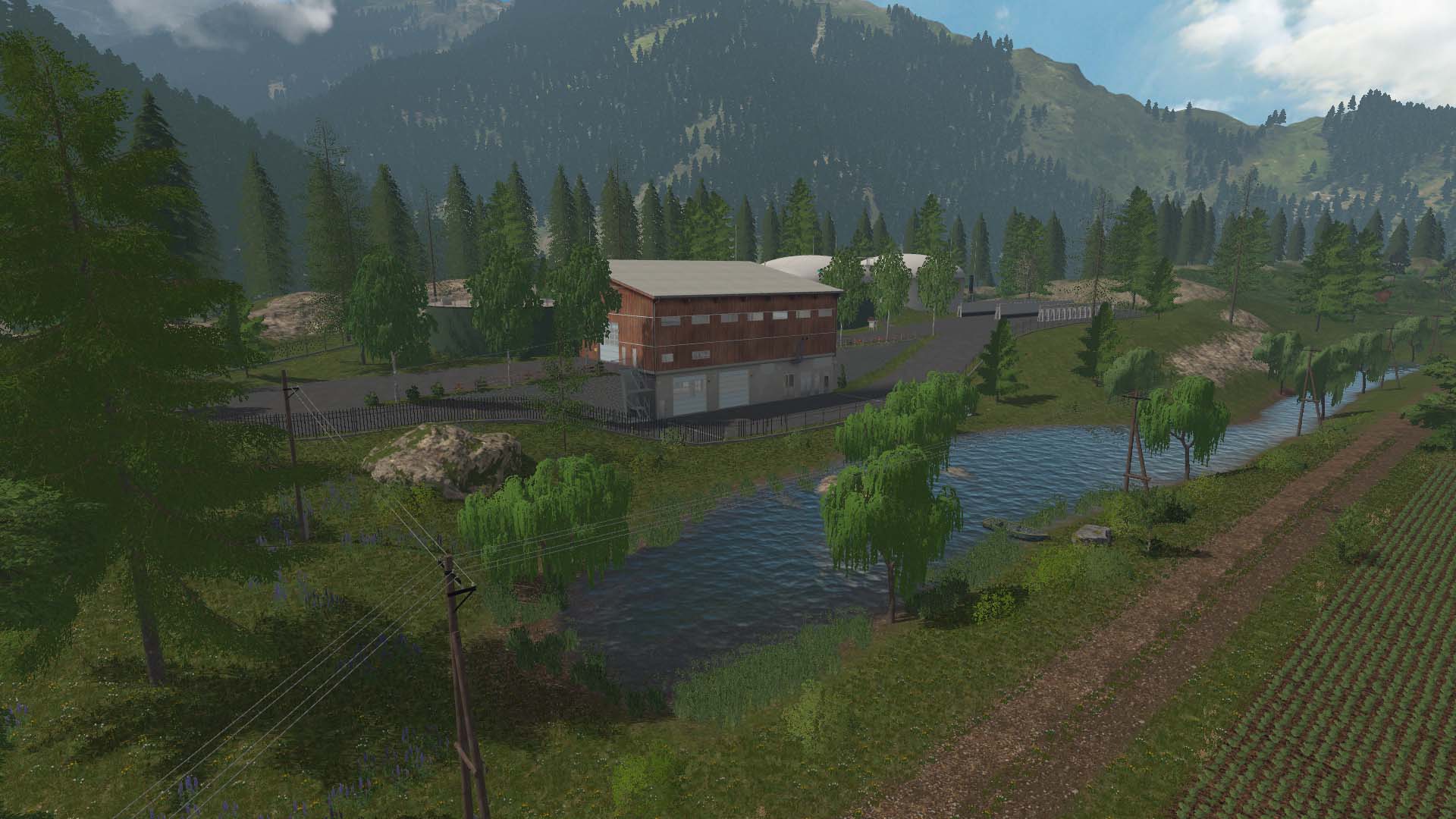 Мод КАРТА AMMERGAUER ALPEN V 1.2.0.0 ДЛЯ FARMING SIMULATOR 2017 thumbnail 4