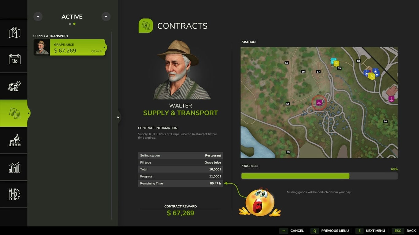 МОД Supply & Transport Contracts v1.0.0.0 (1.6.x) ДЛЯ FARMING SIMULATOR 2025 thumbnail 3