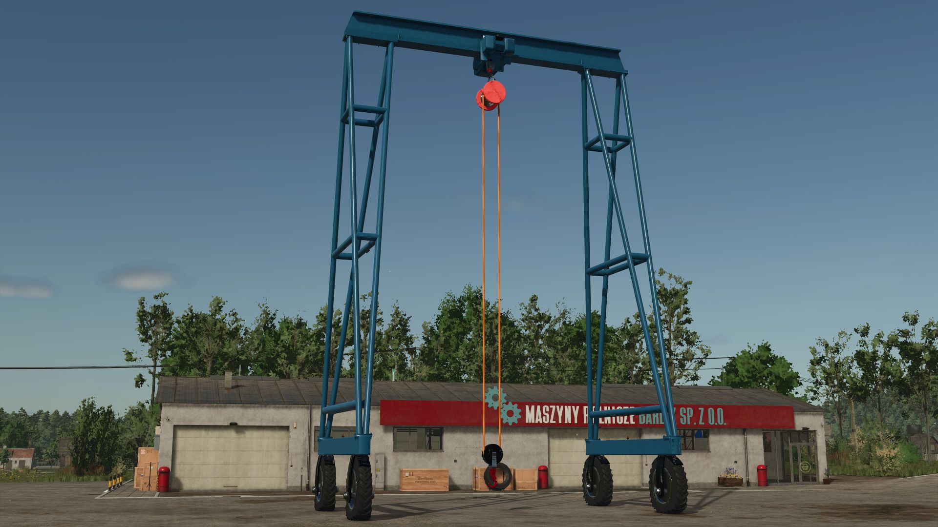 МОД Automotive Gantry Crane v1.0.0.0 (1.6.x) ДЛЯ FARMING SIMULATOR 2025 thumbnail 2