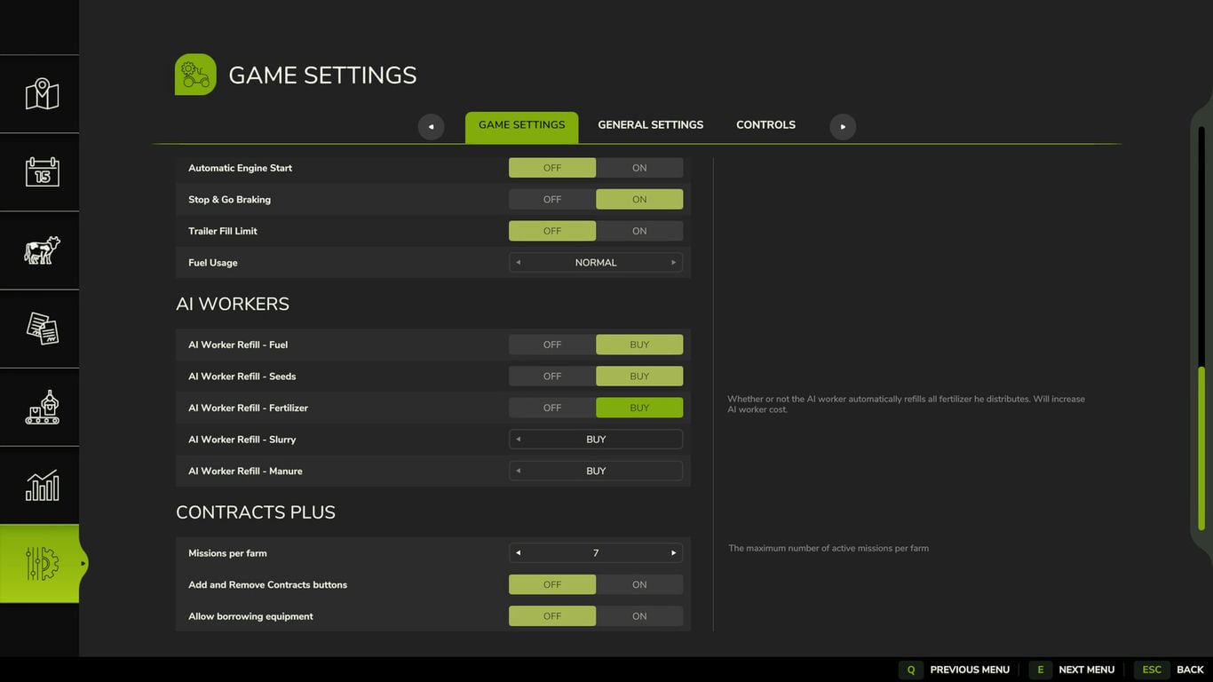 МОД Contracts Plus v1.0.0.1 (1.6.x) ДЛЯ FARMING SIMULATOR 2025 thumbnail 3