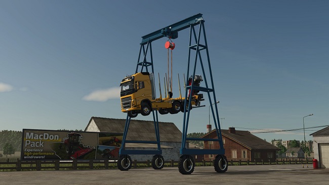 МОД Automotive Gantry Crane v1.0.0.0 (1.6.x) ДЛЯ FARMING SIMULATOR 2025