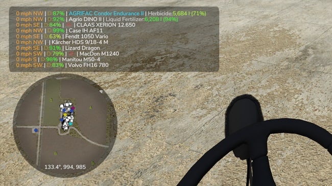 МОД Simple Inspector FS25 v1.0.0.0 (1.6.x) ДЛЯ FARMING SIMULATOR 2025