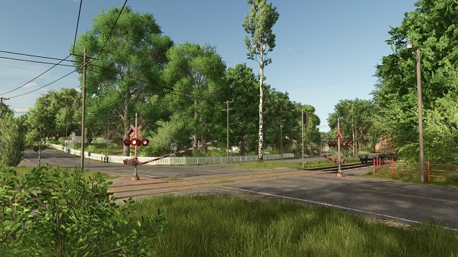 МОД RailroadCrossing Addon v1.0.0.0 (1.6.x) ДЛЯ FARMING SIMULATOR 2025