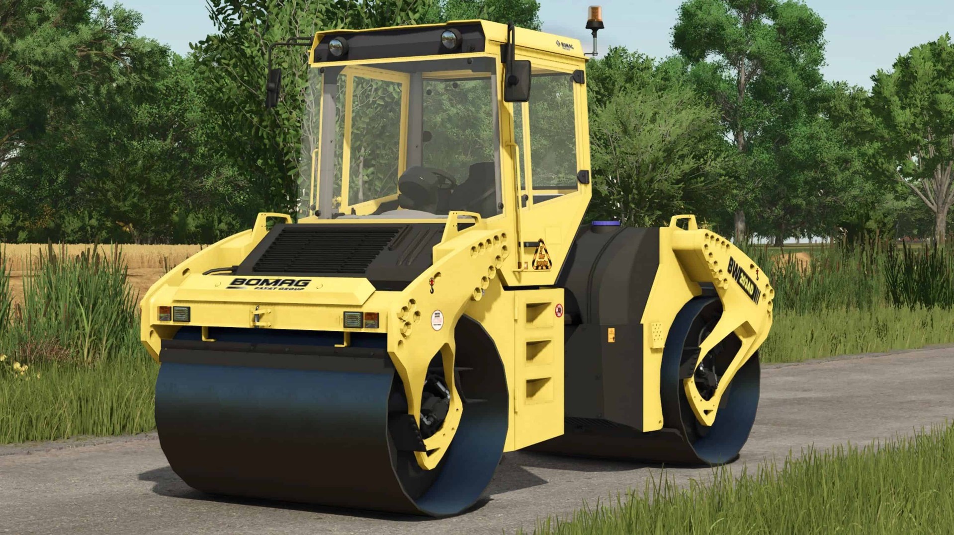 МОД Bomag BW 203AD Roller v1.0.0.0 (1.6.x) ДЛЯ FARMING SIMULATOR 2025