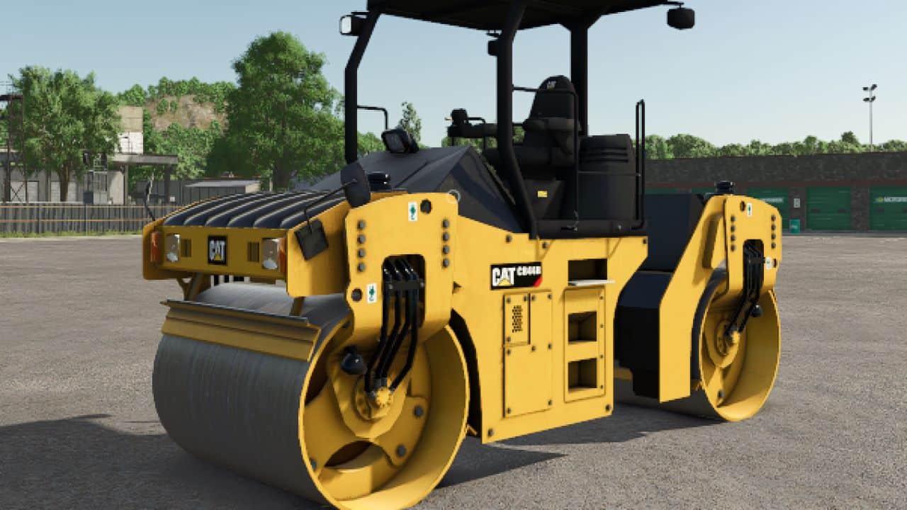 МОД Caterpillar CB44B FS25 v1.0.0.0 (1.6.x) ДЛЯ FARMING SIMULATOR 2025