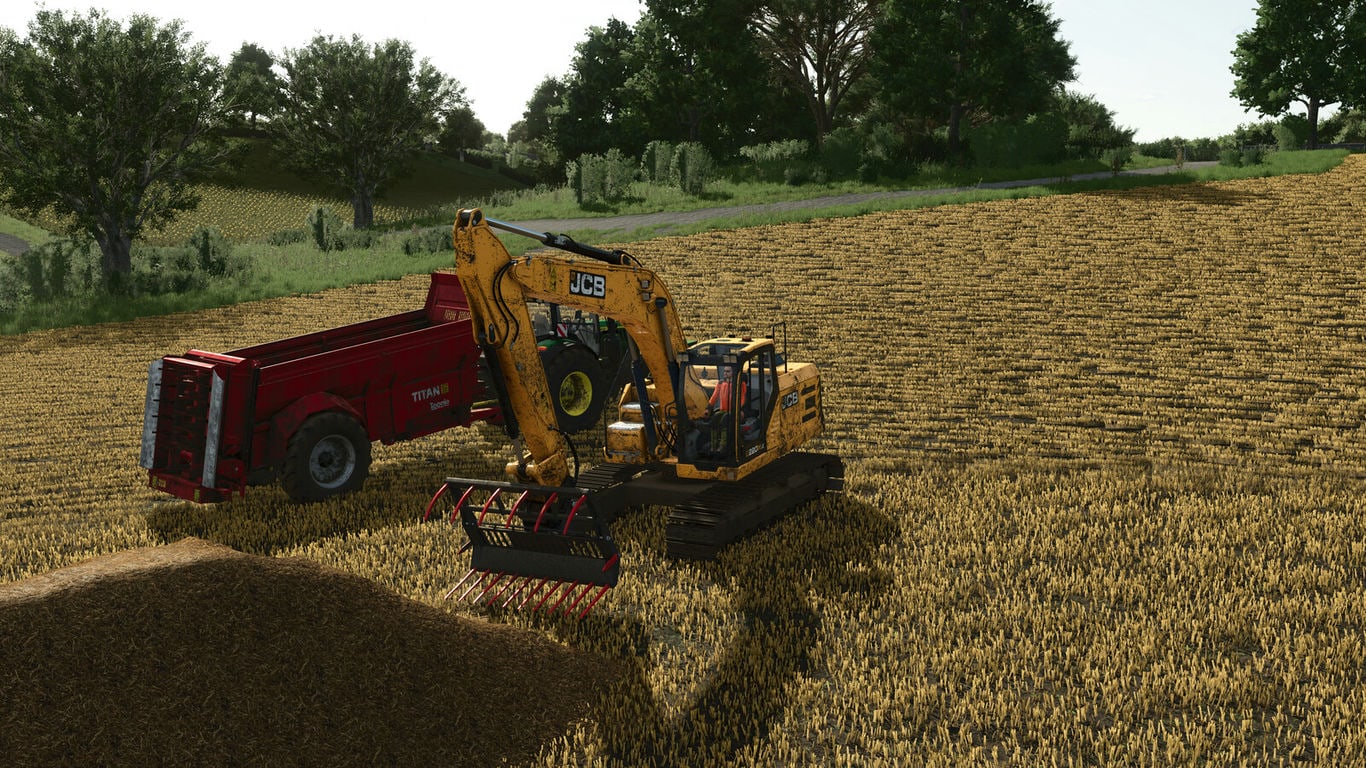 МОД Excavator/Frontloader Manure Grab FS25 v1.0.0.0 (1.10.x) ДЛЯ FARMING SIMULATOR 2025 thumbnail 2