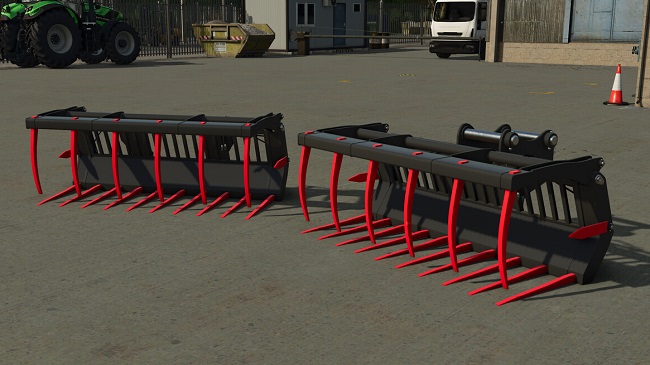МОД Excavator/Frontloader Manure Grab FS25 v1.0.0.0 (1.10.x) ДЛЯ FARMING SIMULATOR 2025