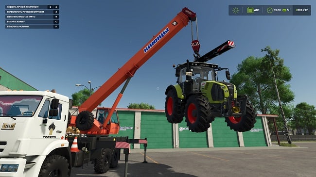 МОД Crane traverse 2 FS25 v1.0.0.0 (1.10.x) ДЛЯ FARMING SIMULATOR 2025