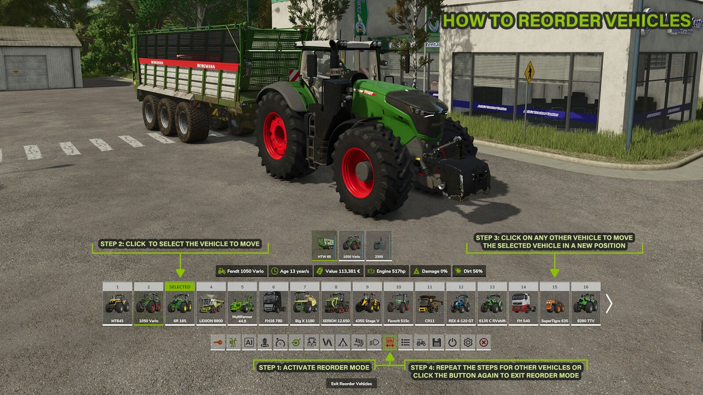 МОД Quick Selector FS25 v1.0.0.0 (1.10.x) ДЛЯ FARMING SIMULATOR 2025 thumbnail 3