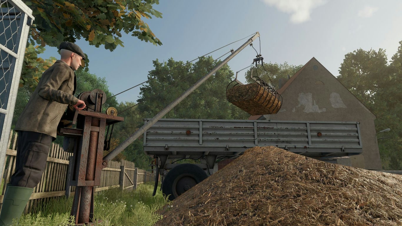 МОД Manure Crane FS25 v1.0.0.0 (1.11.x) ДЛЯ FARMING SIMULATOR 2025