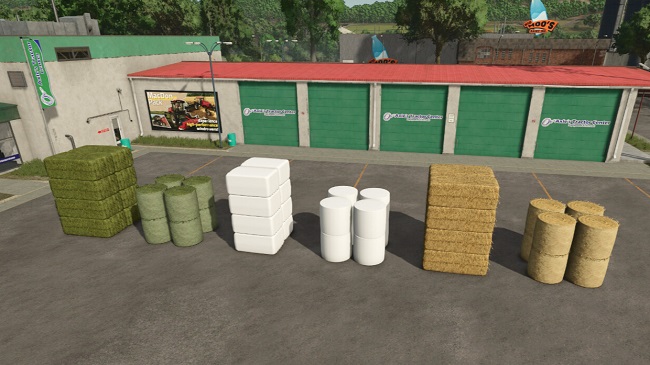 МОД Liftable Pallets And Bales FS25 v1.0.4.1 (1.11.x) ДЛЯ FARMING SIMULATOR 2025