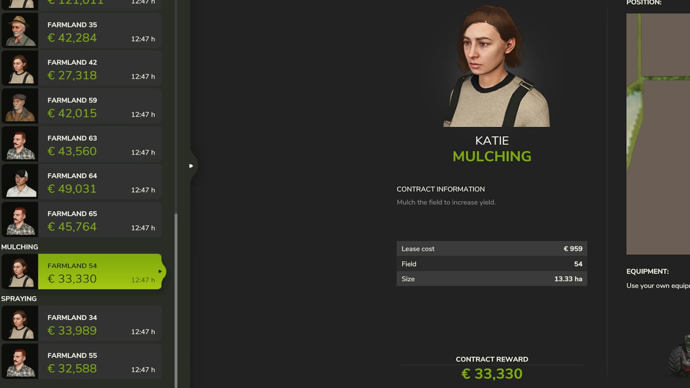 МОД Additional-Contracts FS25 v1.0.0.1 (1.11.x) ДЛЯ FARMING SIMULATOR 2025 thumbnail 3