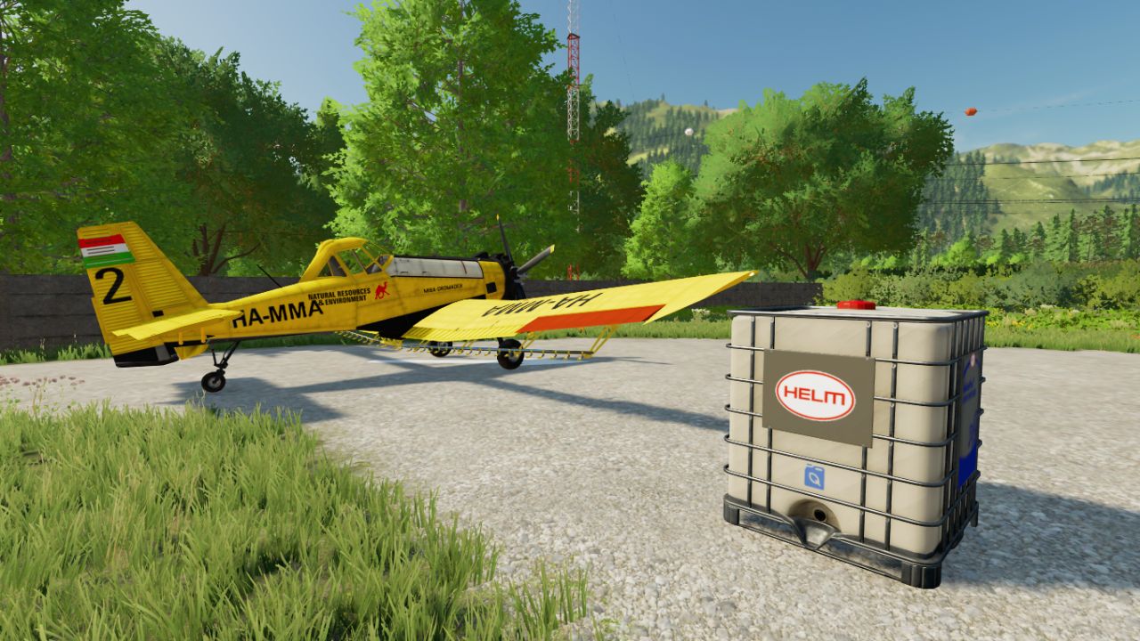 МОД PZL-Mielec M18 Dromader FS25 v1.0.0.2 (1.13.x) ДЛЯ FARMING SIMULATOR 2025