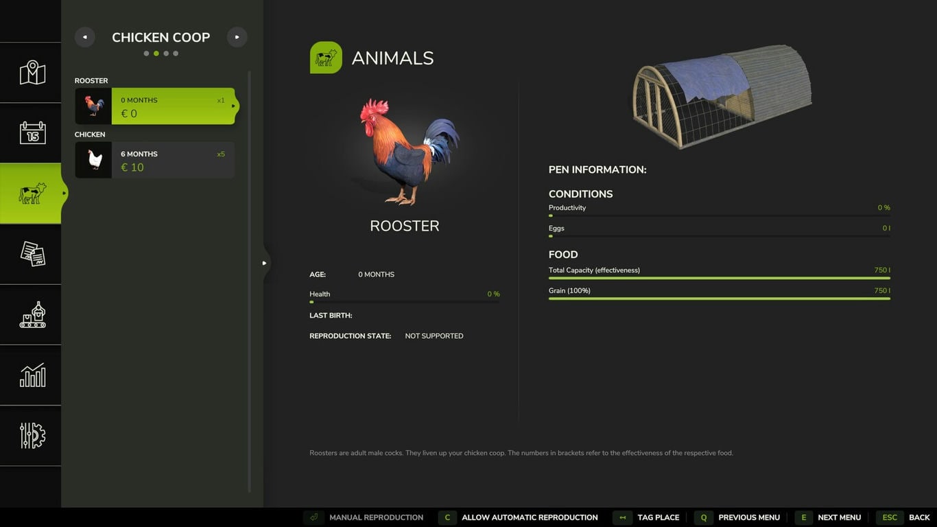 МОД Enhanced Animal System FS25 v1.0.1.0 (1.13.x) ДЛЯ FARMING SIMULATOR 2025 thumbnail 2