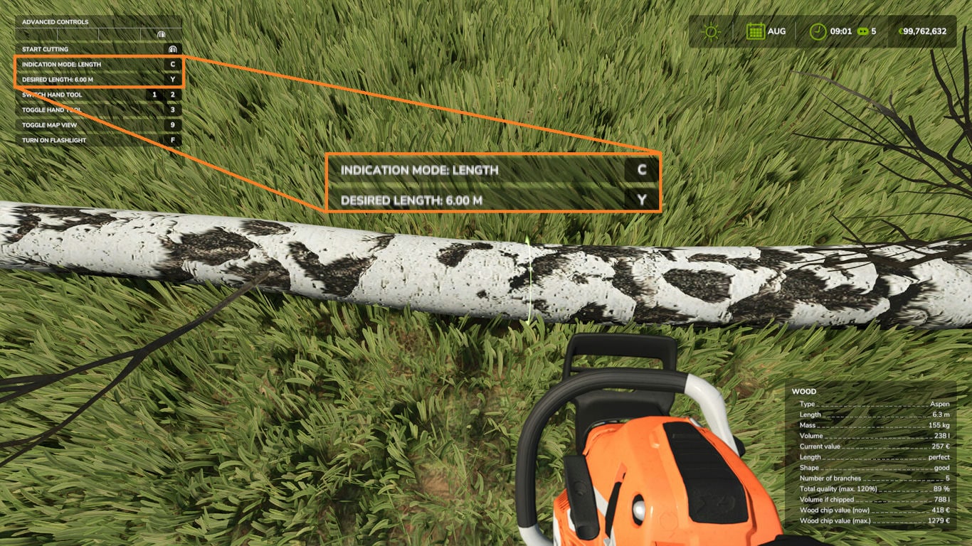 МОД Forestry Helper FS25 v1.0.0.5 (1.13.x) ДЛЯ FARMING SIMULATOR 2025 thumbnail 3