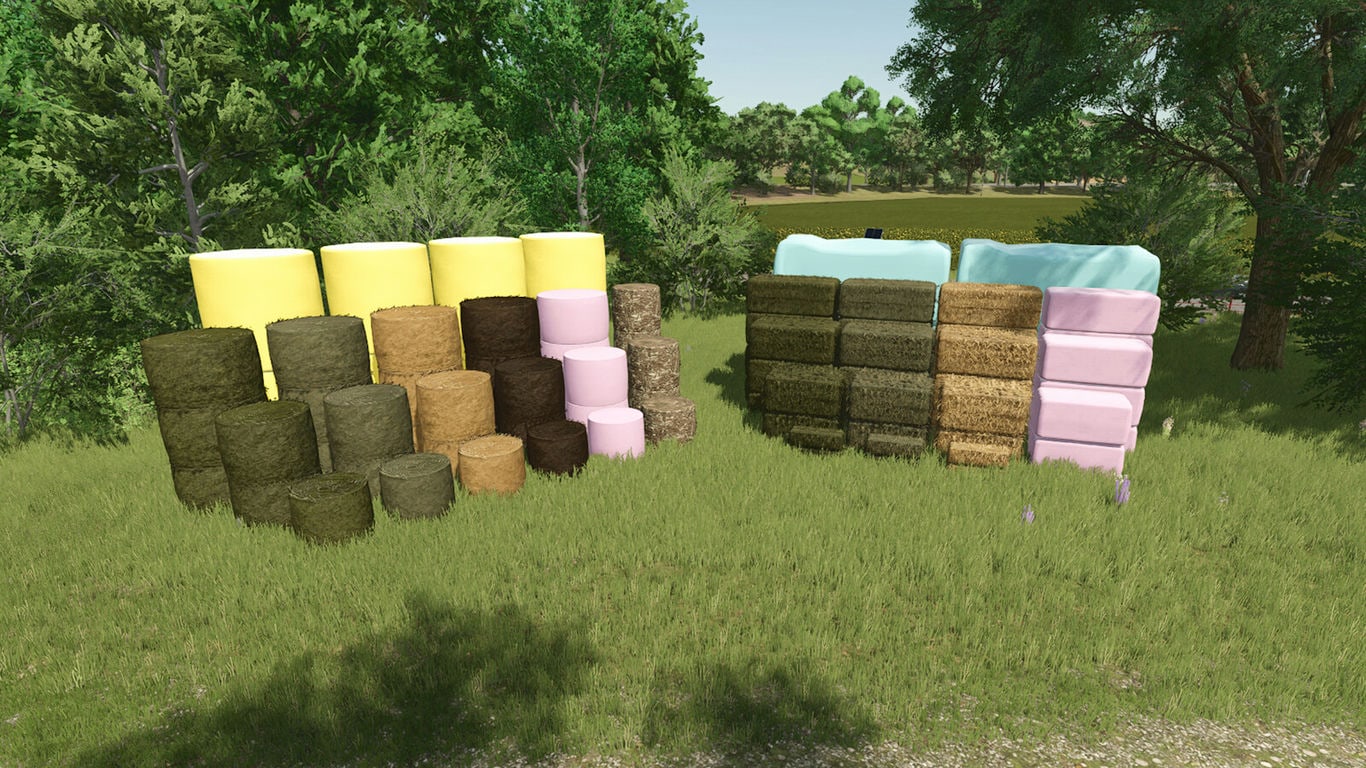 МОД Large Stack Of Bales FS25 v1.0.0.0 (1.13.x) ДЛЯ FARMING SIMULATOR 2025 thumbnail 2