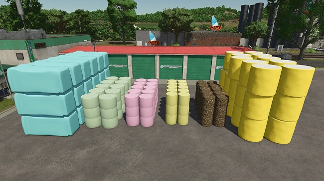 МОД Large Stack Of Bales FS25 v1.0.0.0 (1.13.x) ДЛЯ FARMING SIMULATOR 2025