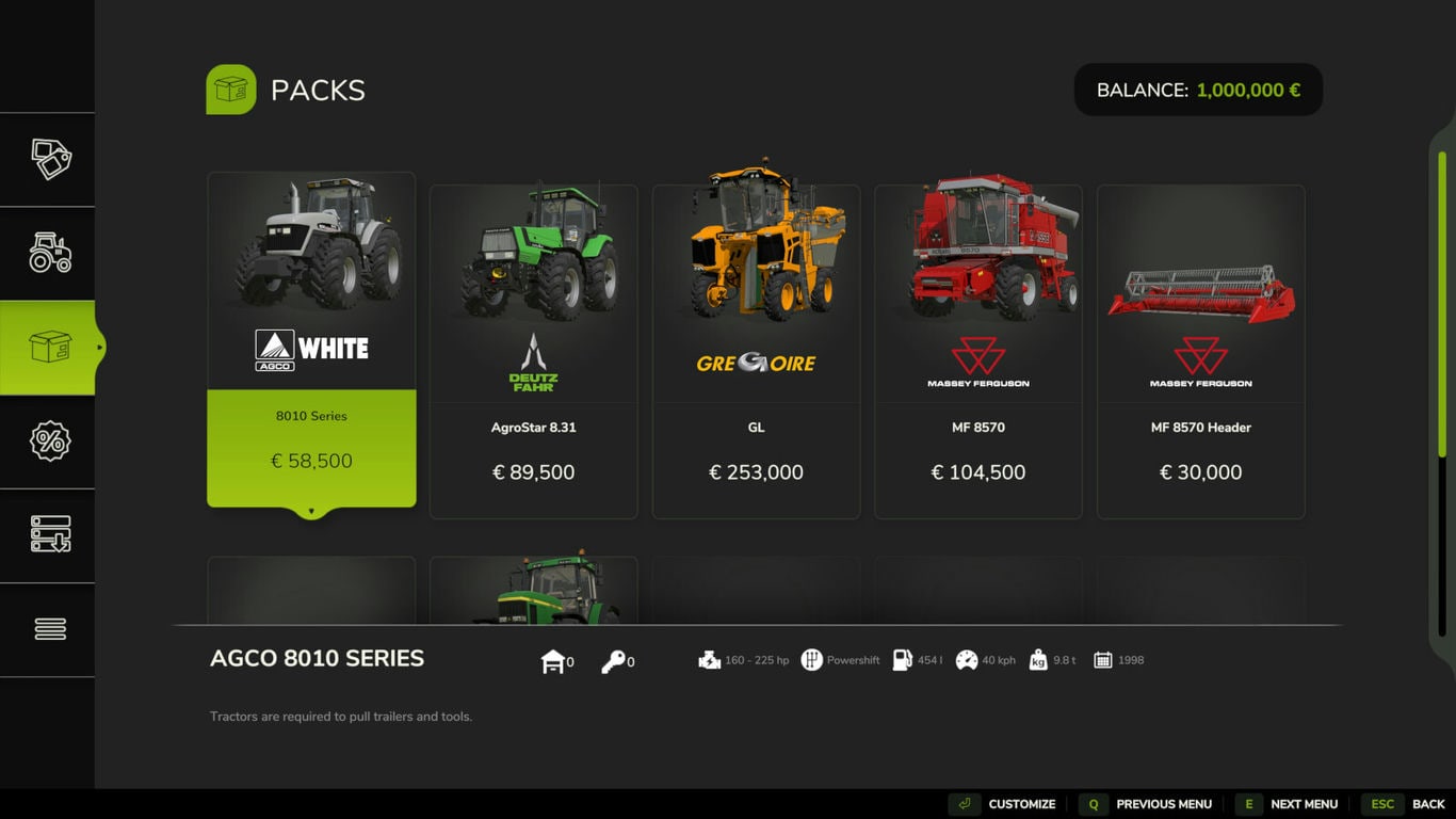 МОД Vehicle Years FS25 v1.0.0.4 (1.13.x) ДЛЯ FARMING SIMULATOR 2025 thumbnail 3