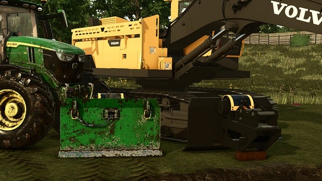 МОД Winch Attachment FS25 v1.0.0.0 (1.14.x) ДЛЯ FARMING SIMULATOR 2025