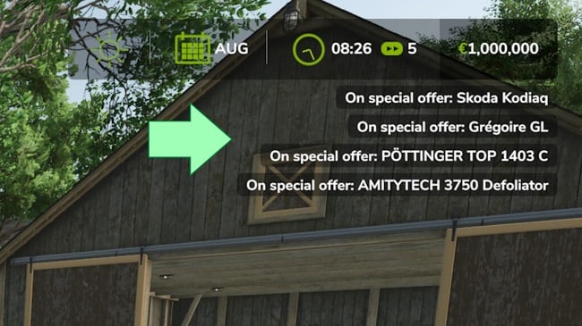 МОД Special Offers v4.0.0.0 (1.14.x) ДЛЯ FARMING SIMULATOR 2025