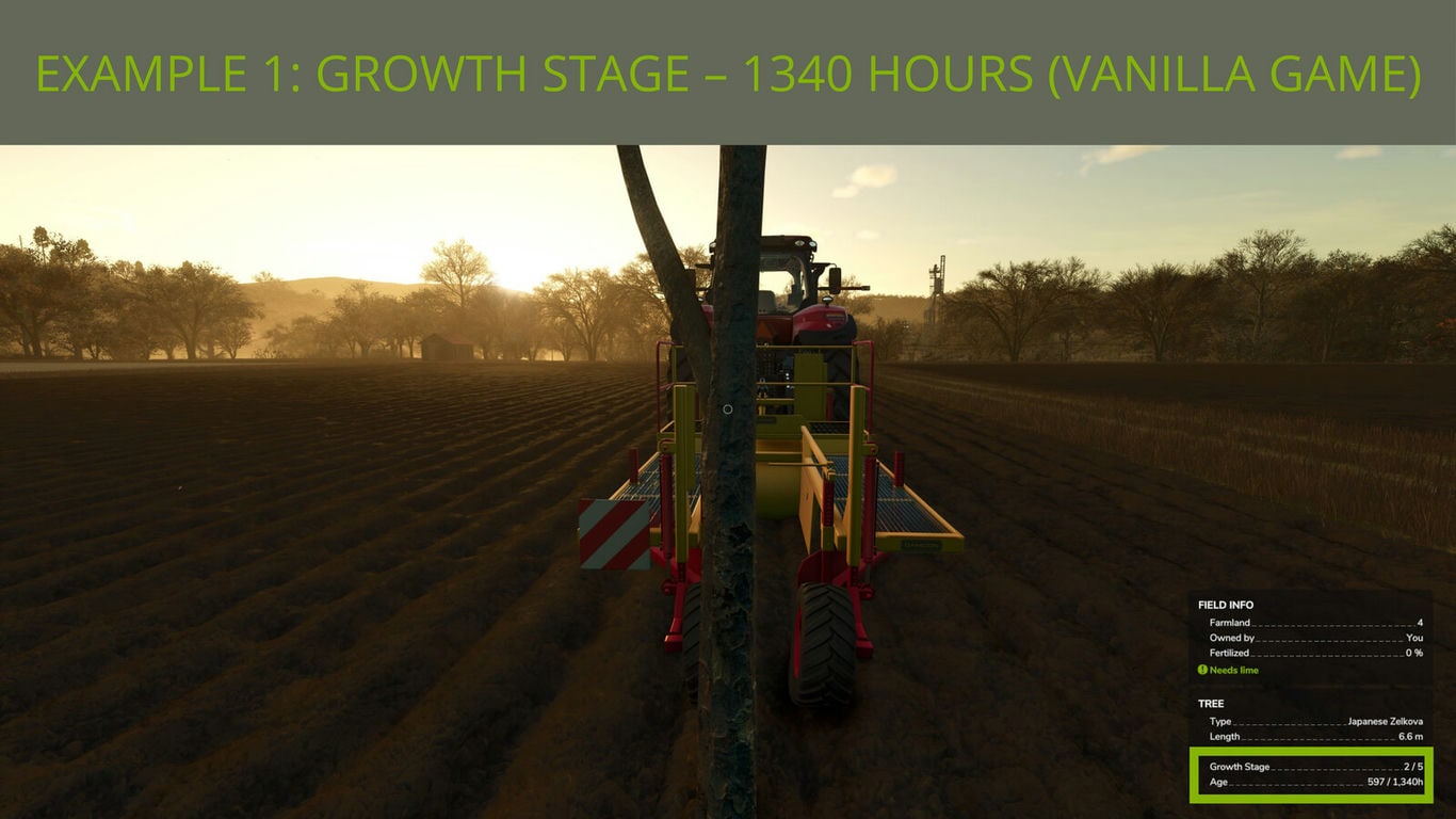 Мод Faster Growing Trees FS25 v1.0.0.0 (1.14.x) ДЛЯ FARMING SIMULATOR 2025 thumbnail 2