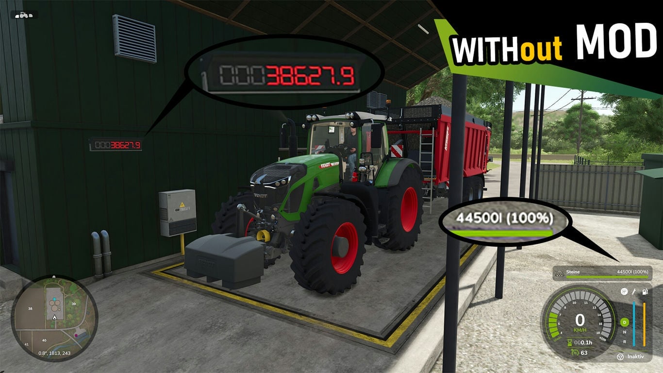 МОД Unlimited Weight FS25 v1.0.0.0 (1.15.x) ДЛЯ FARMING SIMULATOR 2025 thumbnail 3