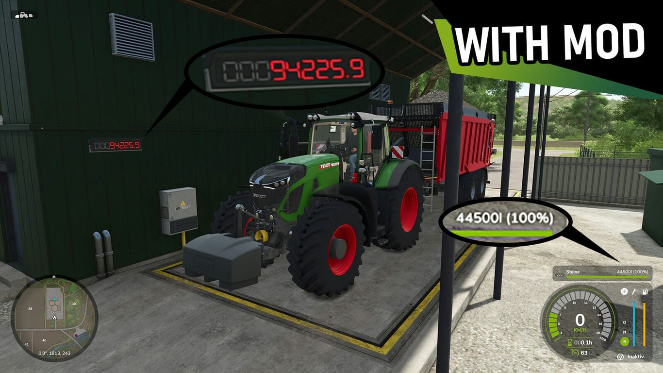 МОД Unlimited Weight FS25 v1.0.0.0 (1.15.x) ДЛЯ FARMING SIMULATOR 2025 thumbnail 2
