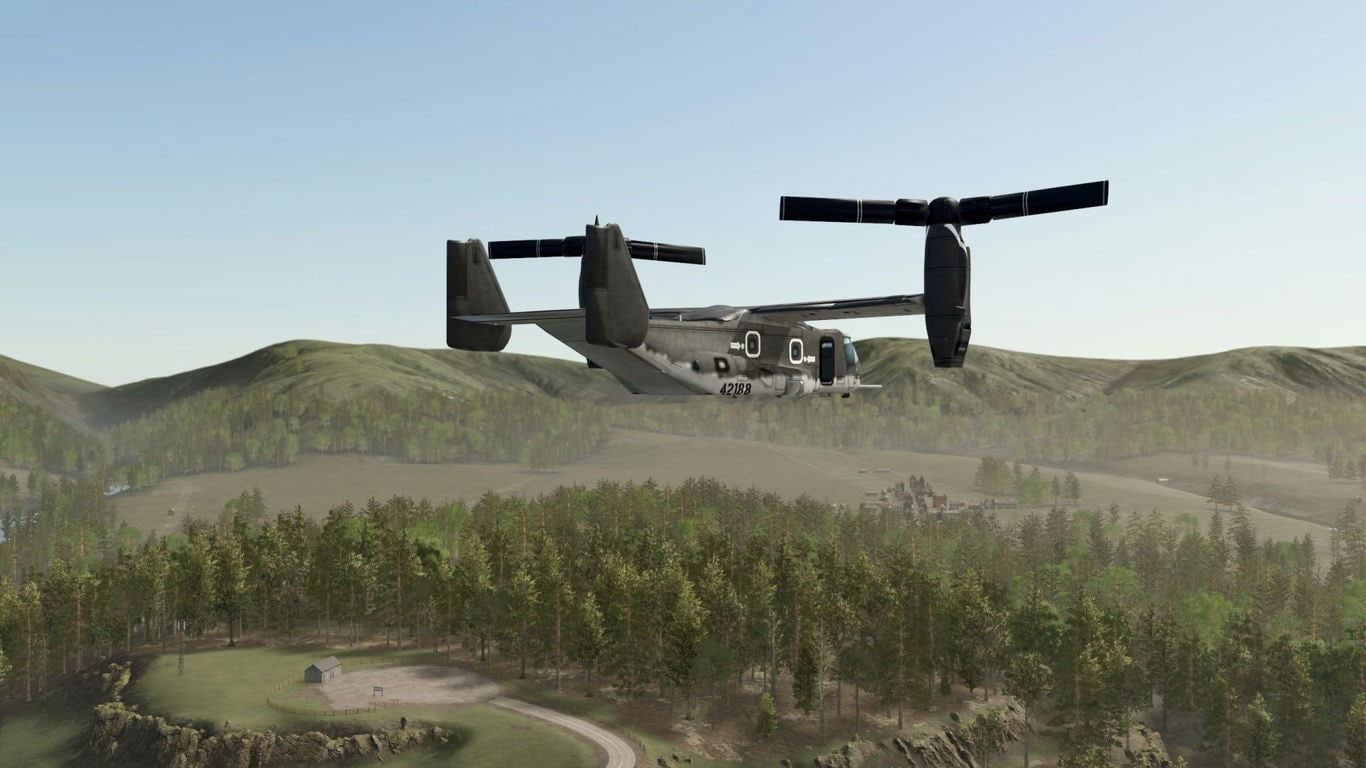 МОД V22 Osprey FS25 v1.0.0.0 (1.15.x) ДЛЯ FARMING SIMULATOR 2025 thumbnail 2