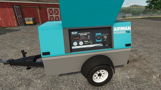 МОД Airman Diesel Compressor FS25 v1.0.0.0 (1.15.x) ДЛЯ FARMING SIMULATOR 2025