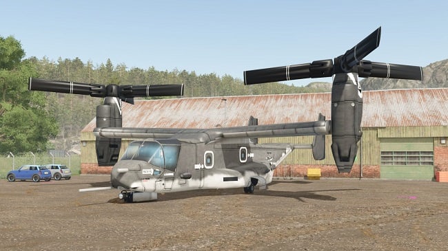 МОД V22 Osprey FS25 v1.0.0.0 (1.15.x) ДЛЯ FARMING SIMULATOR 2025