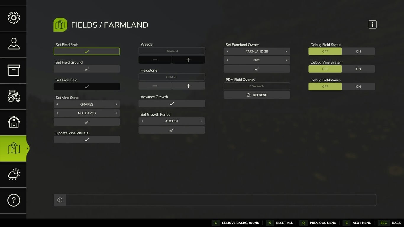МОД Easy Development Controls FS25 v1.2.0.0 (1.15.x) ДЛЯ FARMING SIMULATOR 2025 thumbnail 5