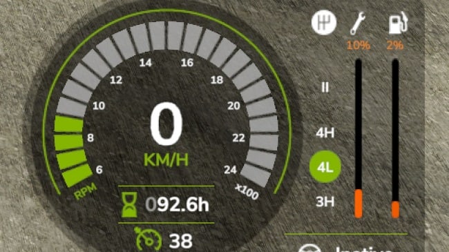 МОД Vehicle Status HUD FS25 v1.3.0.0 (1.15.x) ДЛЯ FARMING SIMULATOR 2025