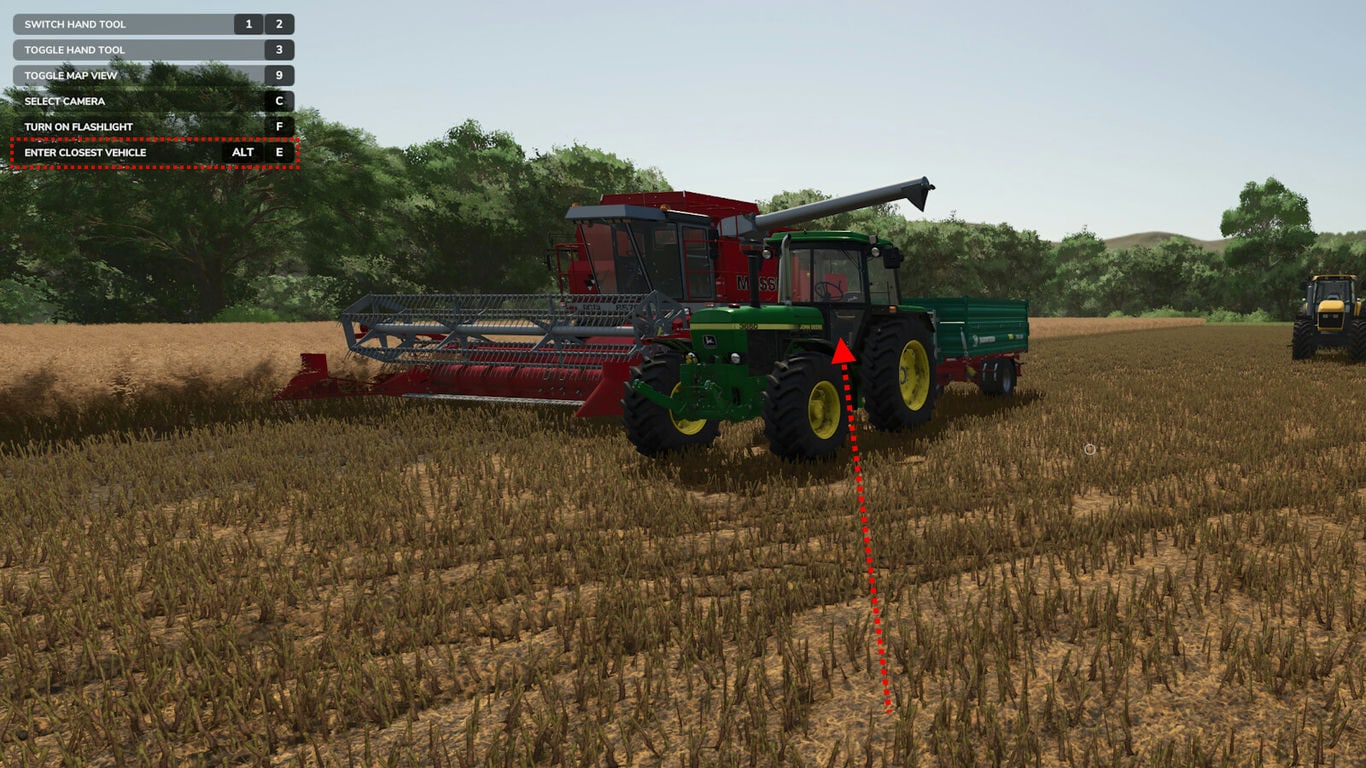 Мод Enter Closest Vehicle FS25 v1.0.1.0 (1.15.x) ДЛЯ FARMING SIMULATOR 2025 thumbnail 3