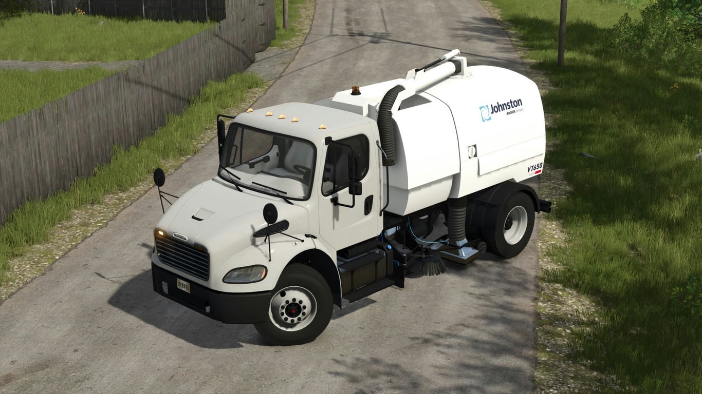 Мод Freightliner M2 Sweeper FS25 v1.0.0.0 (1.15.x) ДЛЯ FARMING SIMULATOR 2025