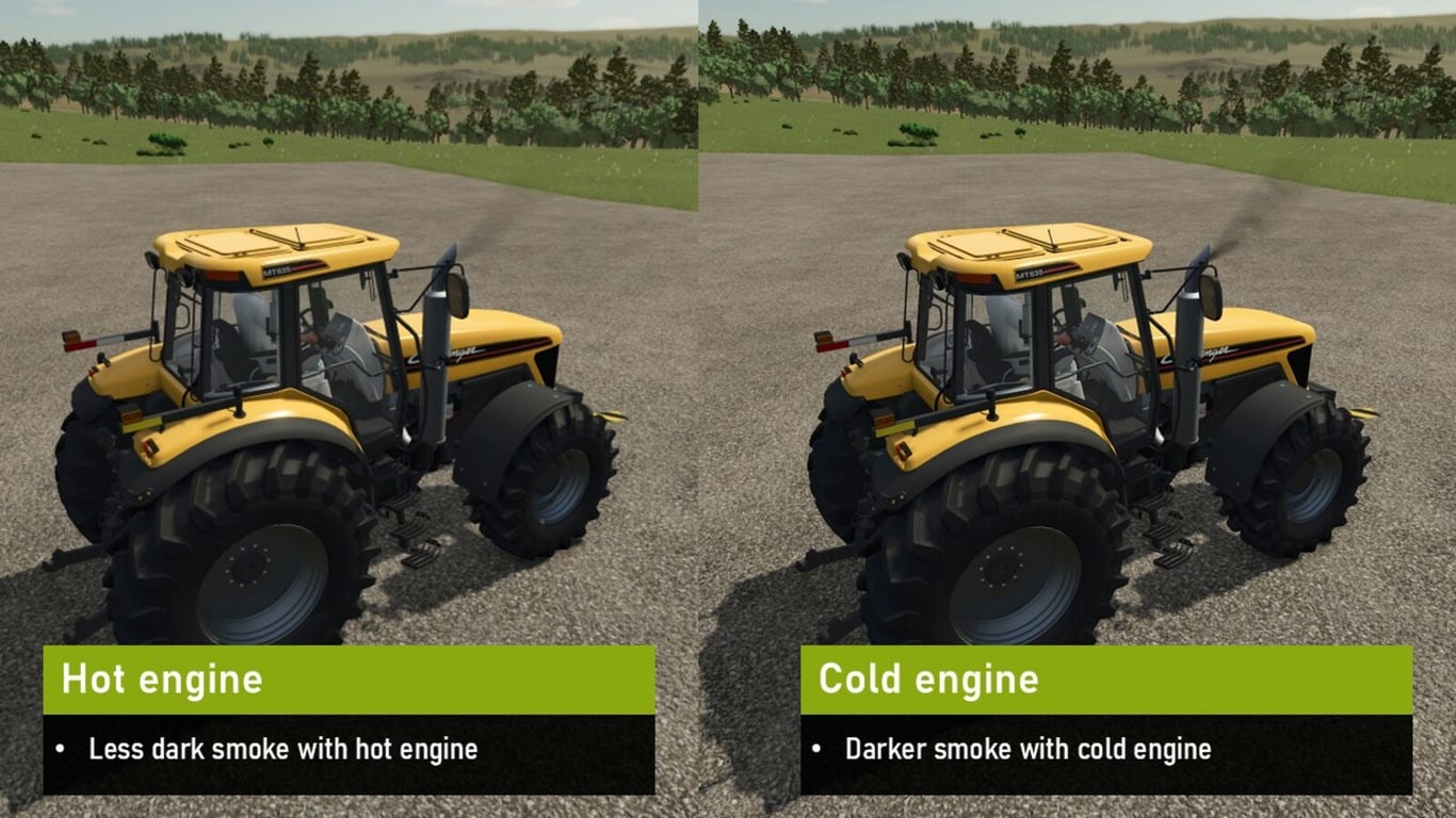 Мод Improved Exhaust Effects FS25 v1.2.0.0 (1.15.x) ДЛЯ FARMING SIMULATOR 2025 thumbnail 3